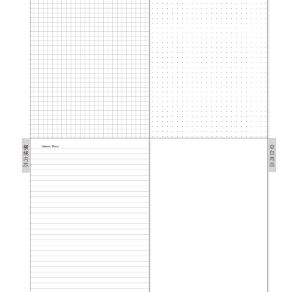 Candy Leather Journal Fine Stationery Gift - Picture 5 of 6